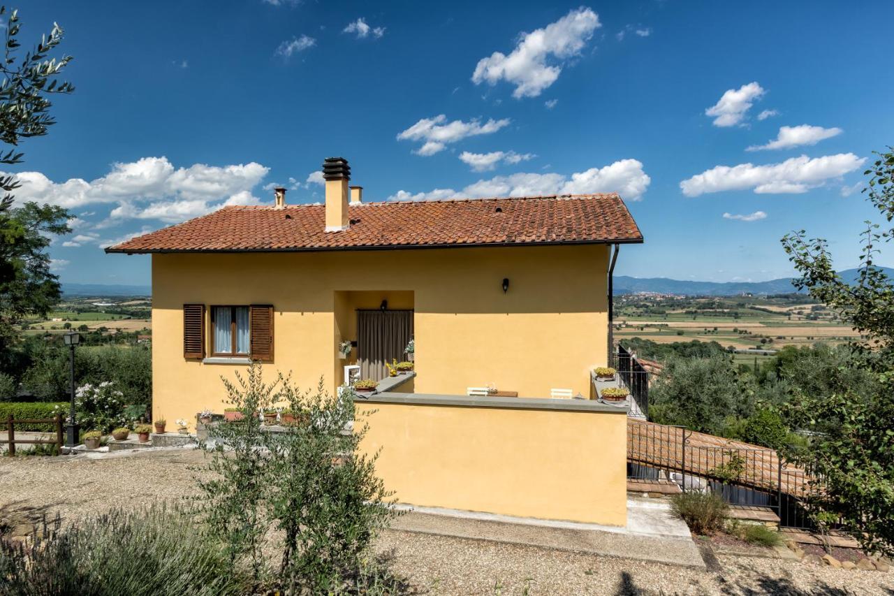 Casa Montalgallo Lucignano Bagian luar foto