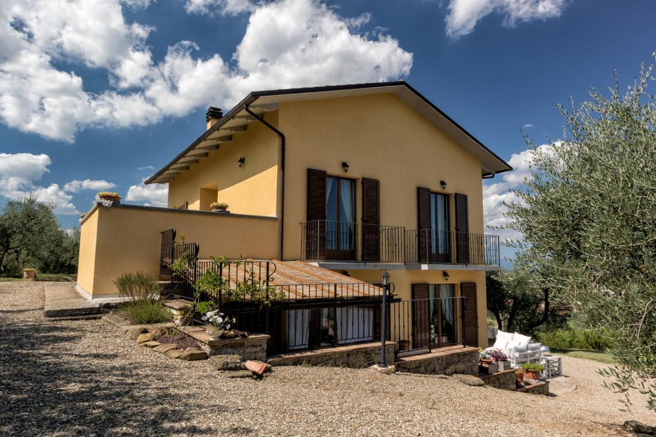 Casa Montalgallo Lucignano Bagian luar foto